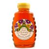 16 oz squeeze bottle of Raw Florida Wildflower Honey