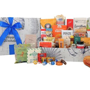 Send a large birthday gift filled with specialty snacks, savory favorites, and sweet treats. A memorable and generous birthday gift for anyone!
