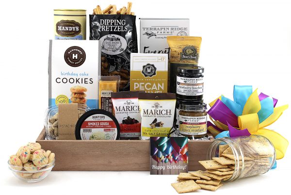 A well-rounded birthday gift full of sweet and salty surprises!