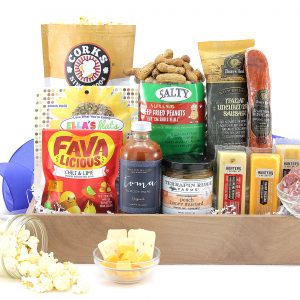 A wonderful gift basket of Gluten Free snacks!