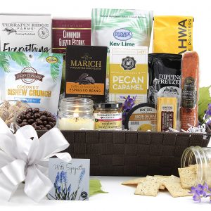A perfect gourmet gift basket to send with your thoughtful condolences during a difficult time.