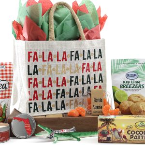 A festive and reusable tote bag filled with Florida favorites!