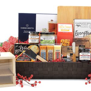 The ultimate gift basket for cheese lovers this holiday season!