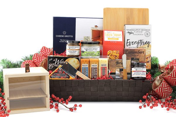 The ultimate gift basket for cheese lovers this holiday season!