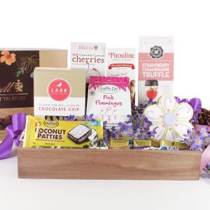 A variety of chocolatey treats with a spring time vibe! Ideal for Administrative Professionals Day, Mothers Day, and anything in between!