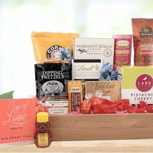 Make it a gourmet Mothers Day with this gourmet gift basket!