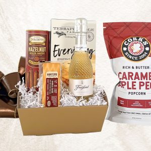 Our "Golden Moments" gift basket is the perfect addition to life's celebrations.