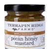 The rich flavor of pecans give unique flavor to our sweet and tangy honey mustard. 4.5 oz. Gluten Free. Made by "Terrapin Ridge Farms" in Clearwater, Florida.
